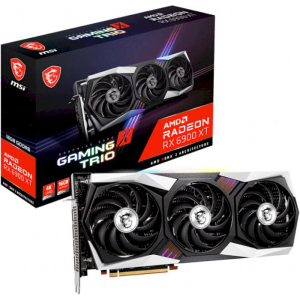 Відеокарта MSI Radeon RX 6900 XT GAMING X TRIO 16G (RX6900XT GAMING X TRIO 16G) краща модель в Харкові