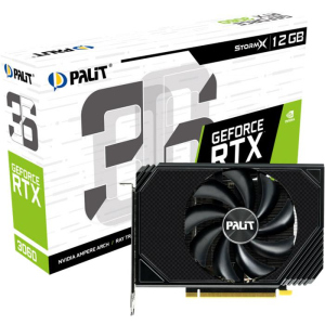 Відеокарта Palit Nvidia GeForce RTX 3060 STORMX 12GB (NE63060019K9-190AF) в Харкові