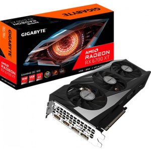 хороша модель Відеокарта GIGABYTE Radeon RX 6700 XT 12Gb GAMING OC (GV-R67XTGAMING OC-12GD)