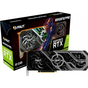 Відеокарта GF RTX 3070 Ti 8GB GDDR6X GamingPro Palit (NED307T019P2-1046A) в Харкові