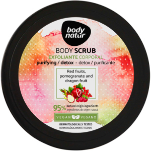 Скраб для тіла Body Natur Body Scrub Pomegranate and Dragon fruit 200 мл (8414719408095) ТОП в Харкові