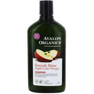 Шампунь для гладкости и сияния волос Avalon Organics Яблочный уксус 325 мл (654749351352) лучшая модель в Харькове