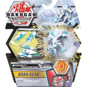 Ігровий набір Spin Master Bakugan Armored Alliance Бойовий Ультра бакуган зі зброєю Пегатрікс (SM64443-2) (778988297858) краща модель в Харкові