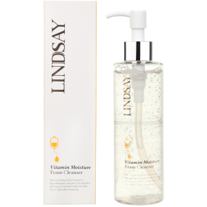 Увлажняющая пенка для умывания Lindsay Vitamin Moisture Foam Cleanser 200 мл (8809504740113) рейтинг