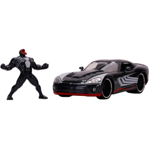 Машина металлическая Jada Марвел Человека-Паук Dodge Viper SRT10 (2008) + фигурка Венома 1:24 (253225015) (4006333070457) лучшая модель в Харькове