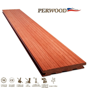 Терасна дошка Perwood Natural Massive Цегла 161х21х4000 мм (400069) в Харкові