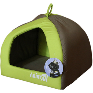 Будиночок для собак та кішок AnimAll Ат 0898 Wendy S Green 38 x 38 x 29 см (2000981180898) рейтинг