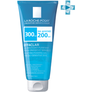 Гель-мусс La Roche-Posay Effaclar для очищения жирной проблемной кожи лица 300 мл (3337875549486) ТОП в Харькове