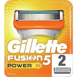 Змінні картриджі для гоління (леза) чоловічі Gillette Fusion5 Power 2 шт (7702018877560) краща модель в Харкові