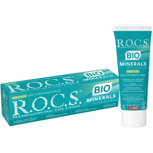 Гель для зміцнення зубів R.O.C.S. Minerals BIO 45 г (4607034475123) надійний