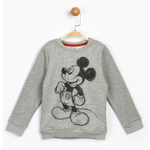 Світшот Disney Mickey Mouse MC17214 122 см Сірий (8691109860194) в Харкові