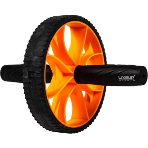 Ролик для пресса LiveUP Exercise Wheel Черно-оранжевый (LS3372) рейтинг
