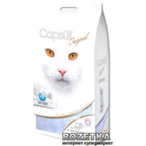 Наповнювач для котячого туалету Capsull Original Кварцовий поглинаючий 7.2 кг (15 л) (3661726030060) рейтинг
