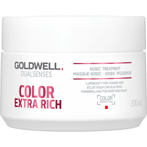 Маска Goldwell Dualsenses Color Extra Rich 60 секунд інтенсивне відновлення фарбованого волосся 200 мл (4021609061120) (206112)