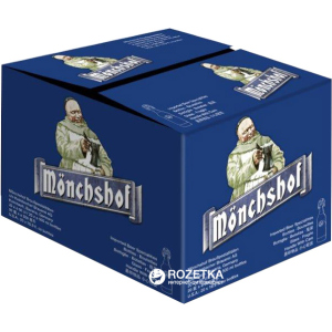 Упаковка пива Monchshof Schwarzbier темное фильтрованное 4.9% 0.5 л x 20 шт (4082100002104) ТОП в Харькове