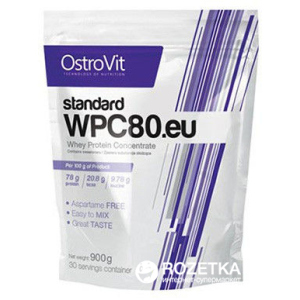 Протеїн OstroVit Standart WPC 80 900 г Ваніль (5902232610390)