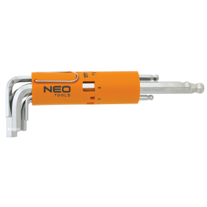 Ключі шестигранні NEO Tools 2.5-10 мм 8 шт (09-523) рейтинг