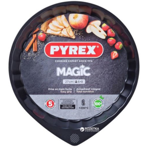 Форма кругла для випічки пирогівPyrex Magic27 см Кругла Чорна (MG27BN6) в Харкові