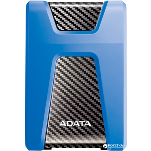 Жесткий диск ADATA DashDrive Durable HD650 1TB AHD650-1TU31-CBL 2.5" USB 3.1 External Blue лучшая модель в Харькове