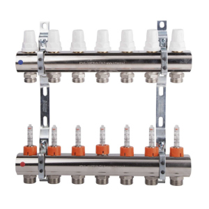 Коллектор Icma 1" 7 выходов, с расходомером №K013 лучшая модель в Харькове