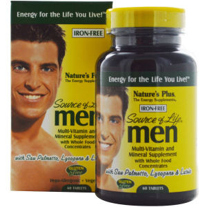 Мультивітаміни Nature's Plus Source of Life Men 60 таблеток (97467030930) рейтинг