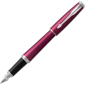 Ручка перьевая Parker Urban 17 Vibrant Magenta CT FP F Черная Красный корпус (30 511) ТОП в Харькове