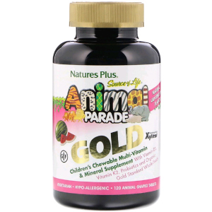 Вітаміни Natures Plus Animal Parade Gold мультивітаміни Кавун 120 жувальних таблеток (97467299382) краща модель в Харкові