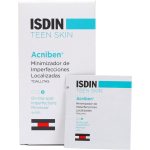 Вологі серветки Isdin Teen Skin Acniben 30 шт (8470001509833) ТОП в Харкові