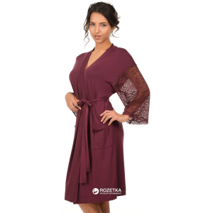 Халат Triumph Amourette Spotlight AW18 Robe 40 Бордовий (7613138820032) рейтинг