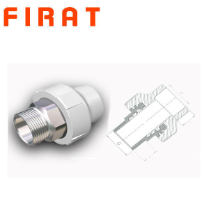 Муфта Firat PPR 50 наружня 1 1/2" лучшая модель в Харькове