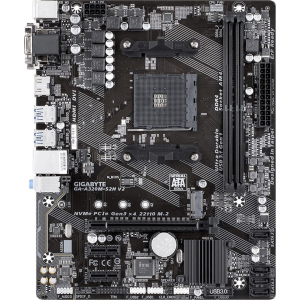 Материнська плата Gigabyte GA-A320M-S2H V2 (sAM4, AMD B350, PCI-Ex16) в Харкові