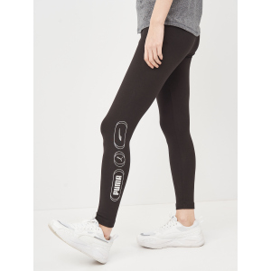 Спортивные леггинсы Puma Rebel High 7 8 Leggings 58583651 L Black-Untamed (4063697323773) лучшая модель в Харькове