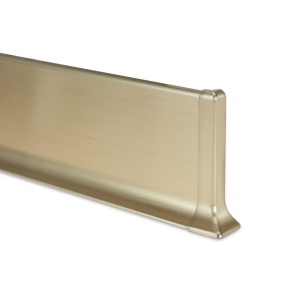 Алюмінієвий плінтус Profilpas Metal line 90 висота 60 мм титан сатинований (Metal Line 90/6 ТМ) краща модель в Харкові