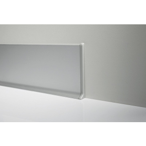 Алюмінієвий плінтус Profilpas Metal line 90 висота 40 мм анодоване срібло (Metal Line 90/4) рейтинг