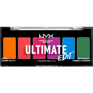 Тіні для повік NYX Professional Makeup Ultimate Edit Pet Shdw Pal 02 Bright 6 Х 1.2 г (800897182588) краща модель в Харкові