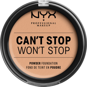 Пудра NYX Professional Makeup Can`t Stop Won`t Stop Full Coverage Powder Foundation 07 Natural 10.7 г (800897182847) ТОП в Харкові