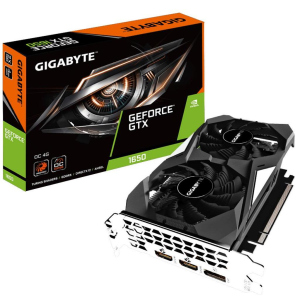 Відеокарта GIGABYTE GeForce GTX1650 4096Mb OC (GV-N1650OC-4GD) рейтинг