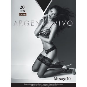 Чулки Argentovivo Mirage 20 Den 3/4 р Caramello (8051403068434) лучшая модель в Харькове