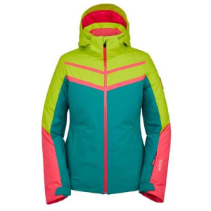 Гірськолижна куртка Spyder Captivate Gtx Infinium 38203038-442 8 Зелена з рожевим та бірюзовим (192636167605) краща модель в Харкові