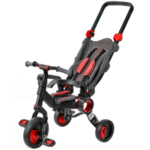 Триколісний велосипед Galileo Strollcycle Black Червоний (GB-1002-R) в Харкові